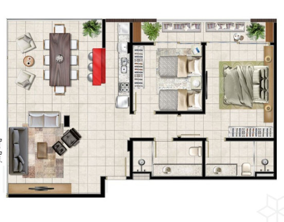 Imagem Apartamento com 2 Quartos à Venda, 153 m² em Centro - Capão Da Canoa Imagem Apartamento com 2 Quartos à Venda, 153 m² em Centro - Capão Da Canoa