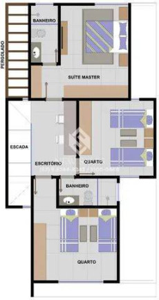 Imagem Sobrado com 3 Quartos à Venda, 129 m² em Jardim Presidente - Goiânia Imagem Sobrado com 3 Quartos à Venda, 129 m² em Jardim Presidente - Goiânia