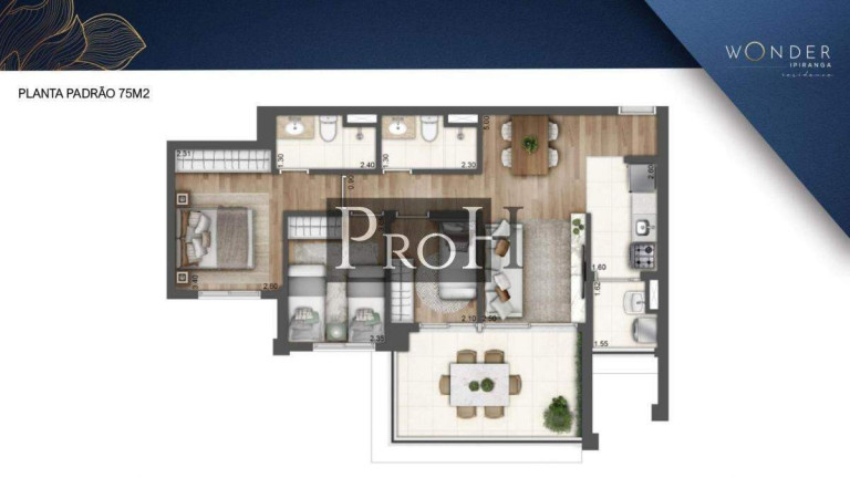 Imagem Apartamento com 3 Quartos à Venda, 75 m² em Sacomã - São Paulo