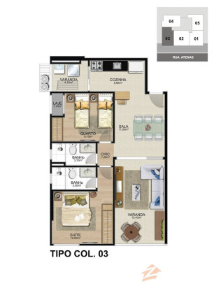 Imagem Apartamento com 2 Quartos à Venda, 76 m² em Praia Do Morro - Guarapari