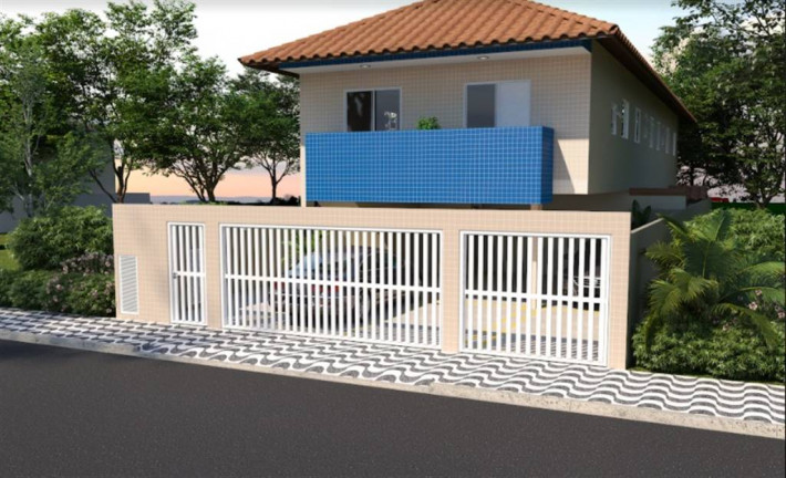 Sobrado com 2 Quartos à Venda, 54 m² em Vila Sonia - Praia Grande
