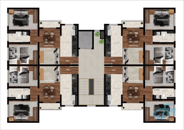 Imagem Apartamento com 2 Quartos à Venda, 44 m² em Vila Nova Cintra - Mogi Das Cruzes Imagem Apartamento com 2 Quartos à Venda, 44 m² em Vila Nova Cintra - Mogi Das Cruzes