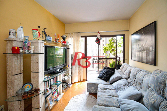 Imagem Apartamento com 1 Quarto para Alugar, 55 m² em Boqueirão - Santos