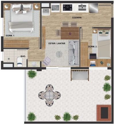 Imagem Apartamento com 2 Quartos à Venda, 33 m² em Tatuapé - São Paulo Imagem Apartamento com 2 Quartos à Venda, 33 m² em Tatuapé - São Paulo
