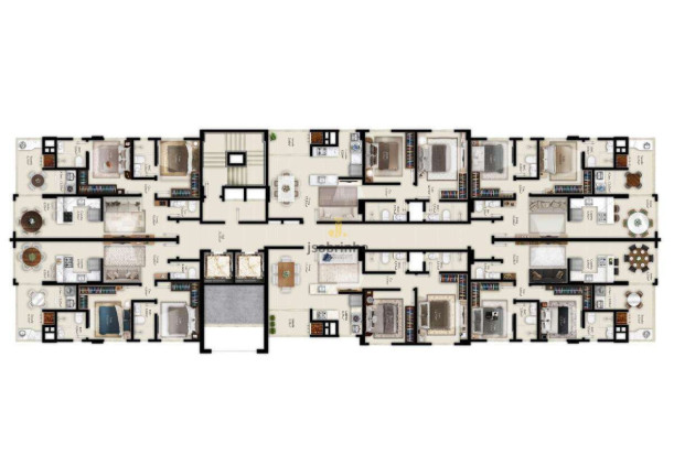 Apartamento com 2 Quartos à Venda, 70 m² em Morretes - Itapema