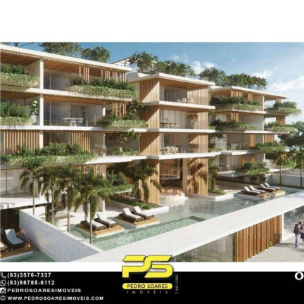 Apartamento com 2 Quartos à Venda, 108 m² em Cabo Branco - João Pessoa