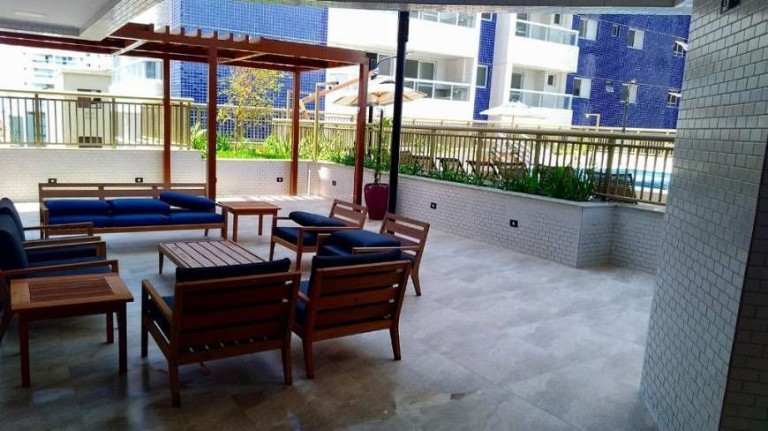 Imagem Apartamento com 3 Quartos à Venda, 122 m² em Canto Do Forte - Praia Grande
