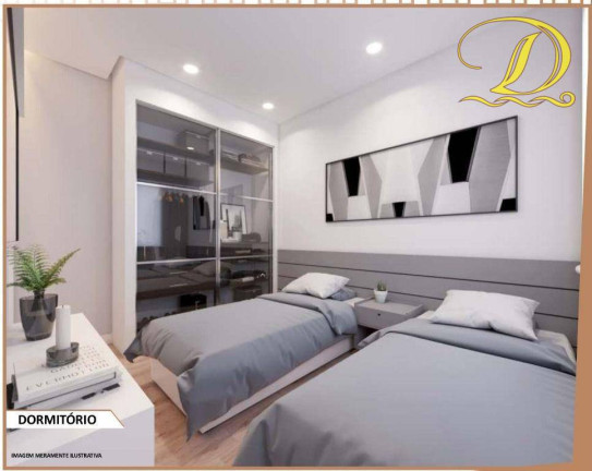 Imagem Apartamento com 2 Quartos à Venda, 72 m² em Vila Guilhermina - Praia Grande
