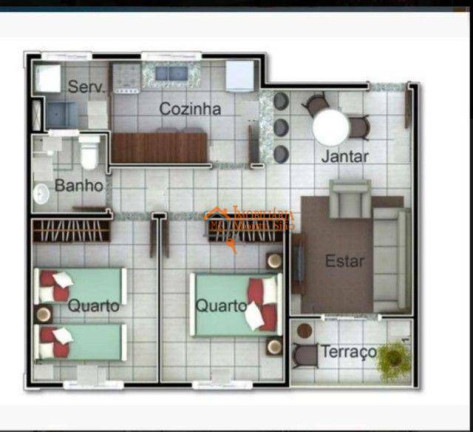 Imagem Apartamento com 2 Quartos à Venda, 50 m² em Vila Nova Bonsucesso - Guarulhos Imagem Apartamento com 2 Quartos à Venda, 50 m² em Vila Nova Bonsucesso - Guarulhos