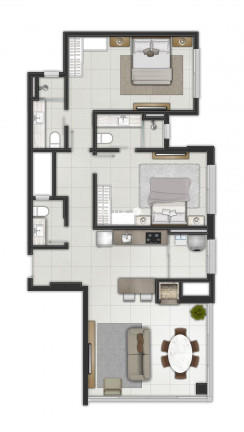 Imagem Apartamento com 2 Quartos à Venda, 78 m² em Centro - Torres Imagem Apartamento com 2 Quartos à Venda, 78 m² em Centro - Torres