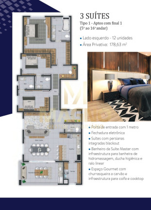 Imagem Apartamento com 2 Quartos à Venda, 112 m² em Coqueiral - Cascavel