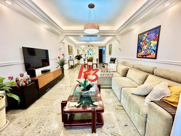 Imagem Apartamento com 3 Quartos à Venda, 162 m² em Boqueirão - Santos Imagem Apartamento com 3 Quartos à Venda, 162 m² em Boqueirão - Santos