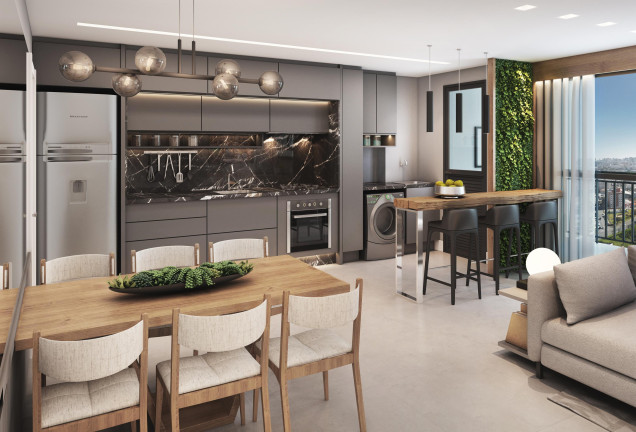 Imagem Apartamento com 2 Quartos à Venda, 83 m² em Cristo Rei - Curitiba