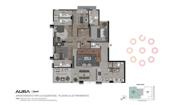Imagem Apartamento com 4 Quartos à Venda, 185 m² em Santo Agostinho - Belo Horizonte