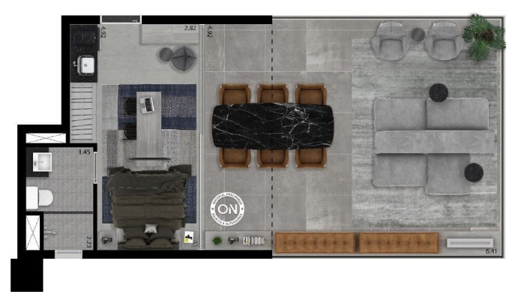 Imagem Cobertura com 1 Quarto à Venda, 46 m² em Vila Olímpia - São Paulo Imagem Cobertura com 1 Quarto à Venda, 46 m² em Vila Olímpia - São Paulo