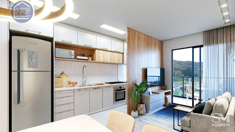 Apartamento com 2 Quartos à Venda, 65 m² em Dom Bosco - Itajaí