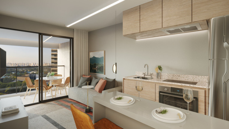 Imagem Loft com 1 Quarto à Venda, 29 m² em Moema - São Paulo