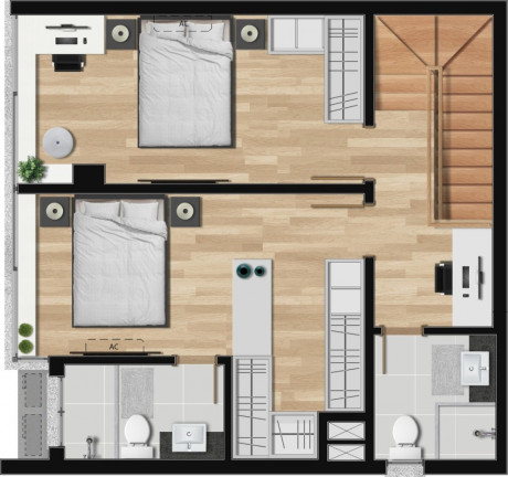 Imagem Imóvel com 2 Quartos à Venda, 78 m² em Nonoai - Porto Alegre Imagem Imóvel com 2 Quartos à Venda, 78 m² em Nonoai - Porto Alegre