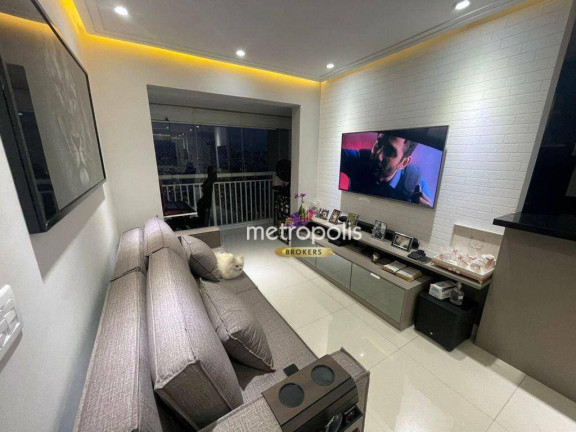 Apartamento com 2 Quartos à Venda, 63 m² em Campestre - Santo André