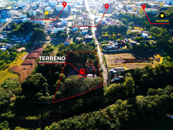 Imagem Terreno à Venda, 4.699 m² em Santa Cruz - Guarapuava Imagem Terreno à Venda, 4.699 m² em Santa Cruz - Guarapuava