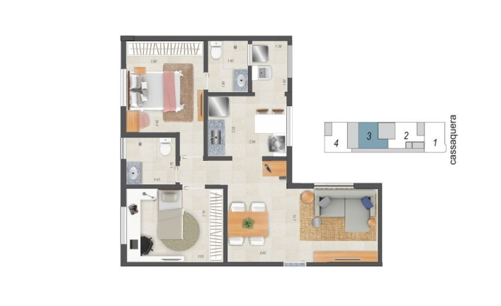 Imagem Imóvel com 2 Quartos à Venda, 65 m² em Barcelona - São Caetano Do Sul