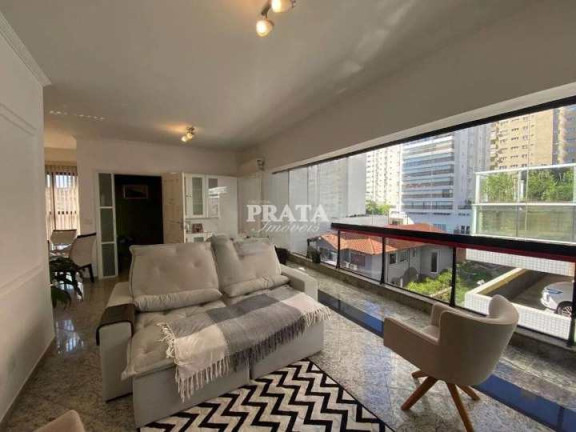 Imagem Apartamento com 3 Quartos à Venda, 140 m² em Embaré - Santos Imagem Apartamento com 3 Quartos à Venda, 140 m² em Embaré - Santos