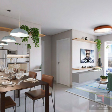 Apartamento com 2 Quartos à Venda, 47 m² em Vila Palmares - Santo André