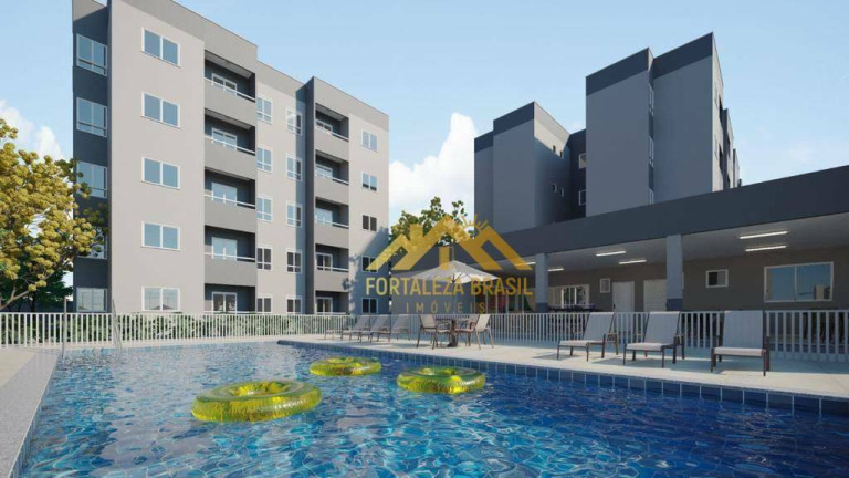 Imagem Imóvel com 2 Quartos à Venda, 46 m² em Parangaba - Fortaleza
