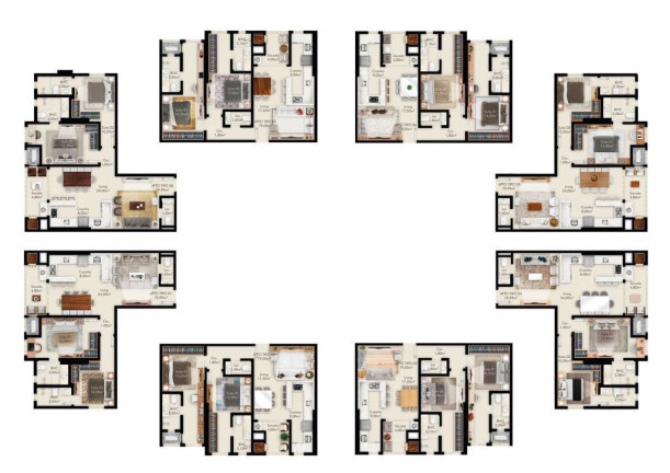Imagem Apartamento com 2 Quartos à Venda, 79 m² em Perequê - Porto Belo