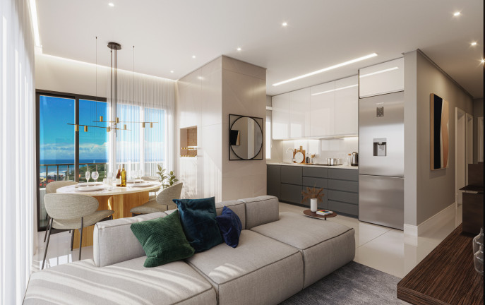Apartamento com 2 Quartos à Venda, 64 m² em Praia Da Cal - Torres