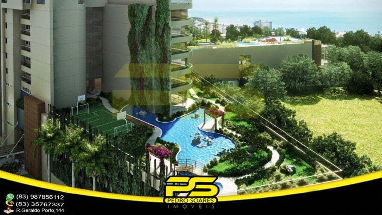Imagem Apartamento com 2 Quartos à Venda, 160 m² em Altiplano Cabo Branco - João Pessoa