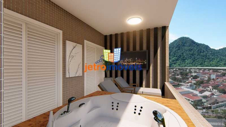 Imagem Apartamento com 2 Quartos à Venda, 91 m² em Canto Do Forte - Praia Grande