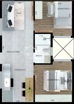 Imagem Apartamento com 2 Quartos à Venda, 40 m² em Vila Ré - São Paulo