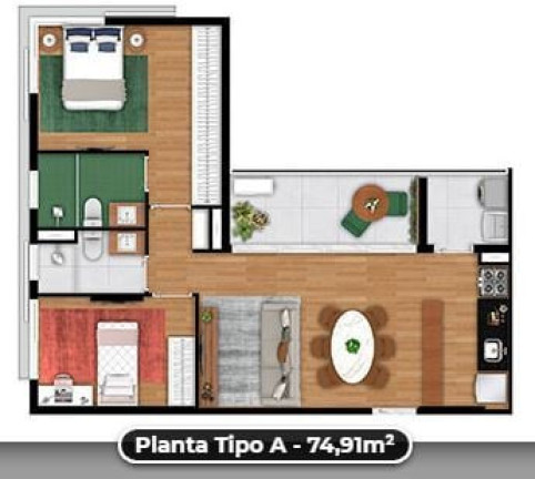 Imagem Apartamento com 2 Quartos à Venda, 77 m² em Vila Mariana - São Paulo