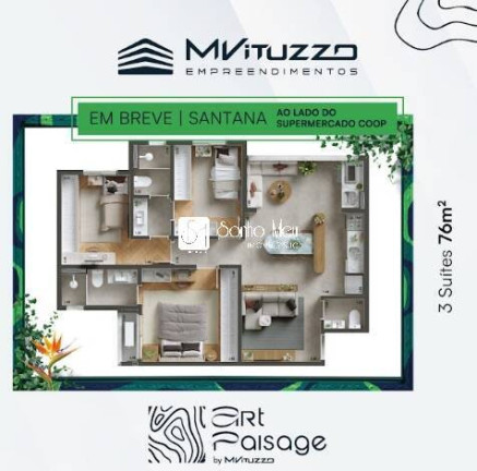 Imagem Apartamento com 2 Quartos à Venda, 56 m² em Vila Zizinha - São José Dos Campos Imagem Apartamento com 2 Quartos à Venda, 56 m² em Vila Zizinha - São José Dos Campos