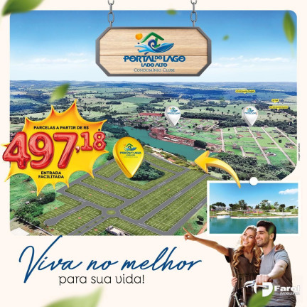 Imagem Terreno à Venda, 300 m² em Portal Do Lago Lado Alto - Santa Bárbara De Goiás Imagem Terreno à Venda, 300 m² em Portal Do Lago Lado Alto - Santa Bárbara De Goiás