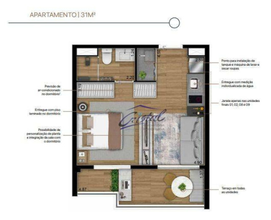 Imagem Apartamento com 1 Quarto à Venda, 31 m² em Pinheiros - São Paulo Imagem Apartamento com 1 Quarto à Venda, 31 m² em Pinheiros - São Paulo