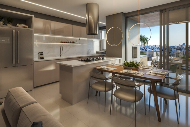 Imagem Apartamento com 3 Quartos à Venda, 94 m² em Cabral - Curitiba