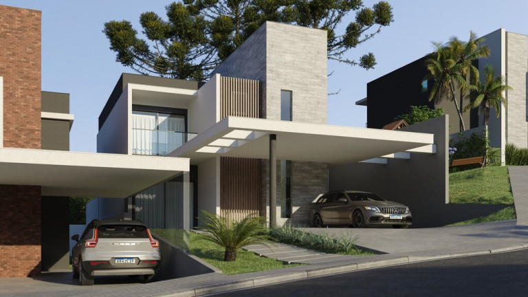 Imagem Casa de Condomínio com 3 Quartos à Venda, 257 m² em Santo Inácio - Curitiba