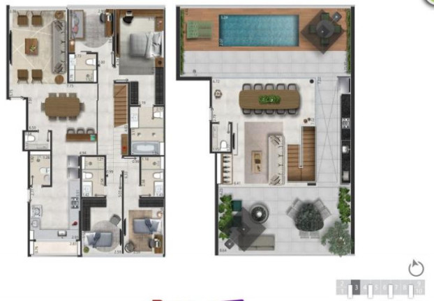 Imagem Apartamento com 3 Quartos à Venda, 200 m² em Sudoeste - Brasilia Imagem Apartamento com 3 Quartos à Venda, 200 m² em Sudoeste - Brasilia