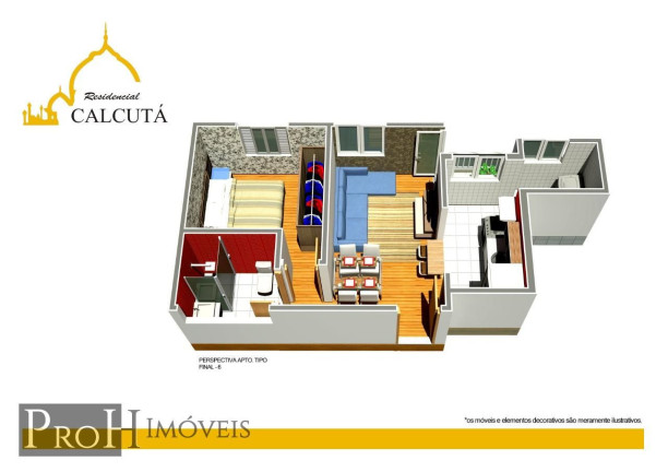 Imagem Apartamento com 1 Quarto à Venda, 37 m² em Vila Assunção - Santo André Imagem Apartamento com 1 Quarto à Venda, 37 m² em Vila Assunção - Santo André
