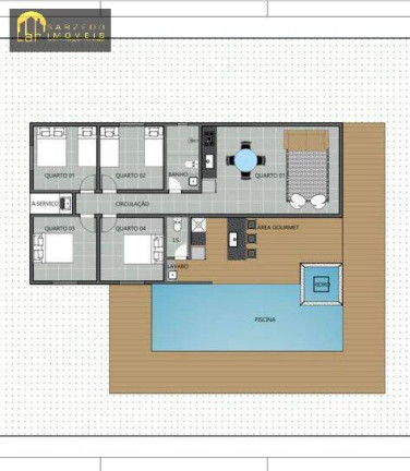 Imagem Casa com 3 Quartos à Venda, 1.000 m² em Portal Serra Azul - Igarapé Imagem Casa com 3 Quartos à Venda, 1.000 m² em Portal Serra Azul - Igarapé