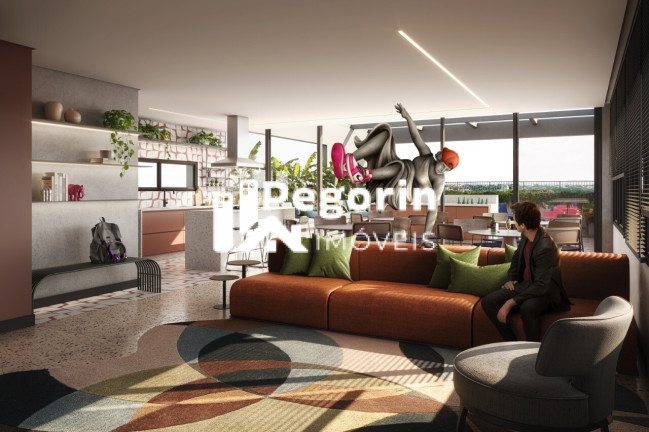 Imagem Apartamento com 1 Quarto à Venda, 17 m² em Centro - Curitiba