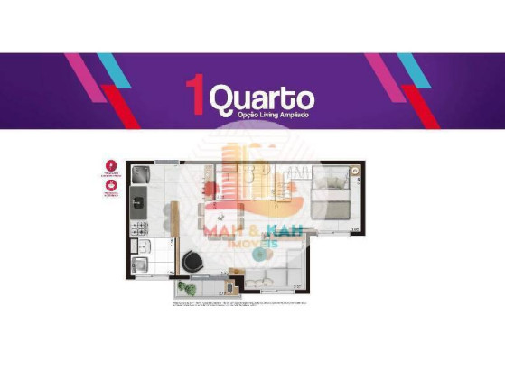 Imagem Apartamento com 1 Quarto à Venda, 37 m² em Vila Mascote - São Paulo