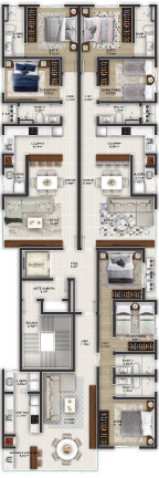 Imagem Apartamento com 2 Quartos à Venda, 78 m² em Centro - Balneário Piçarras Imagem Apartamento com 2 Quartos à Venda, 78 m² em Centro - Balneário Piçarras