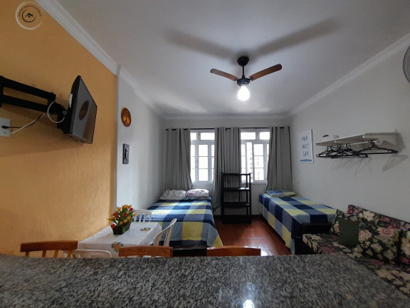 Imagem Kitnet com 1 Quarto para Alugar ou Temporada, 55 m² em Pitangueiras - Guarujá Imagem Kitnet com 1 Quarto para Alugar ou Temporada, 55 m² em Pitangueiras - Guarujá