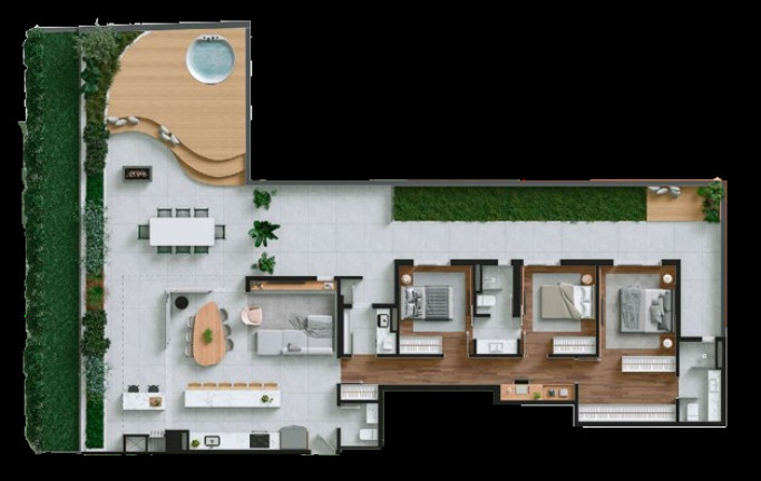 Imagem Apartamento com 2 Quartos à Venda, 81 m² em Portão - Curitiba Imagem Apartamento com 2 Quartos à Venda, 81 m² em Portão - Curitiba