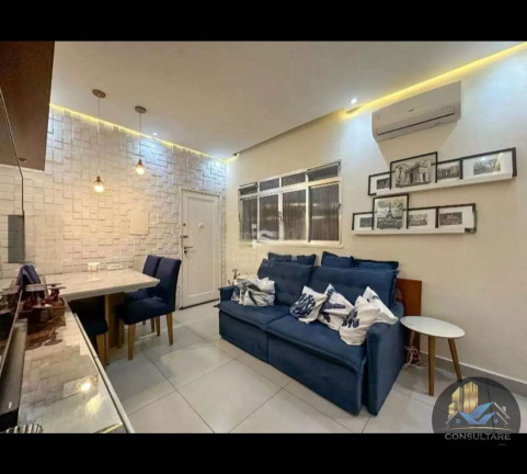 Imagem Apartamento com 2 Quartos à Venda, 68 m² em Boqueirão - Santos Imagem Apartamento com 2 Quartos à Venda, 68 m² em Boqueirão - Santos