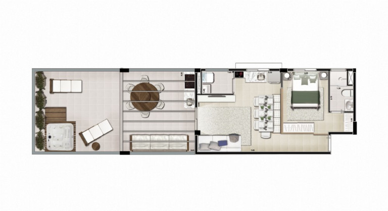 Imagem Cobertura com 1 Quarto à Venda, 74 m² em Aclimação - São Paulo Imagem Cobertura com 1 Quarto à Venda, 74 m² em Aclimação - São Paulo