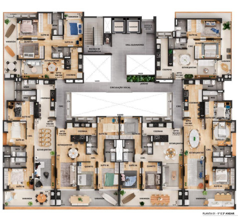 Imagem Apartamento com 2 Quartos à Venda, 107 m² em Intermares - Cabedelo Imagem Apartamento com 2 Quartos à Venda, 107 m² em Intermares - Cabedelo